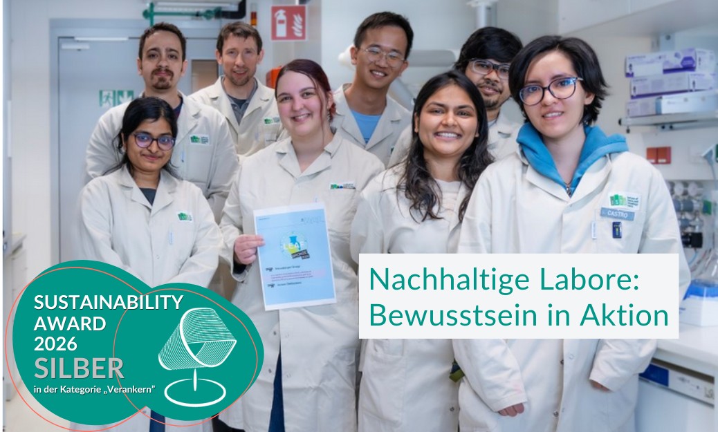 Laborteam. Nachhaltige Labore - Bewusstsein in Aktion
